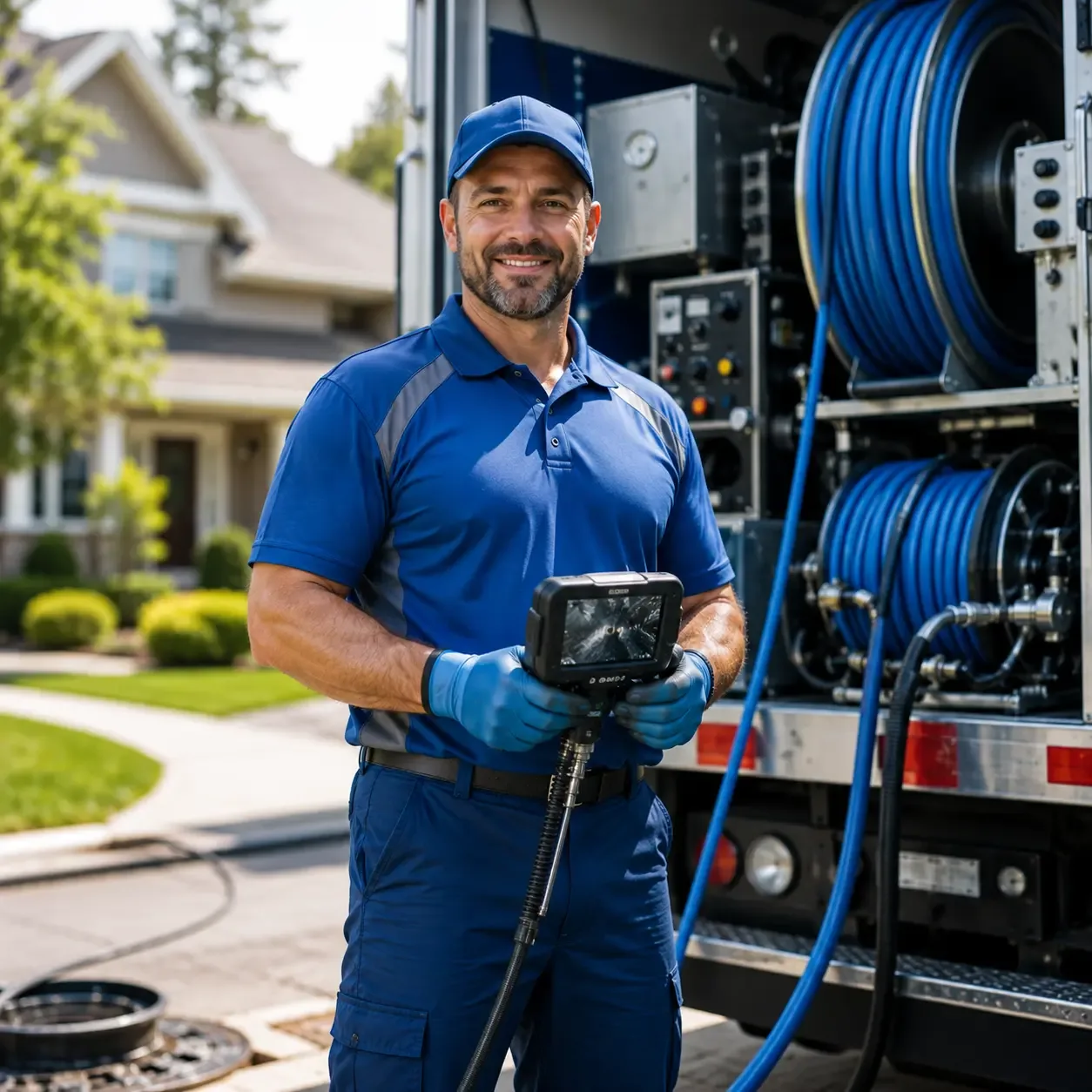 Local outdoor drain cleaning specialists in Albright, WV
